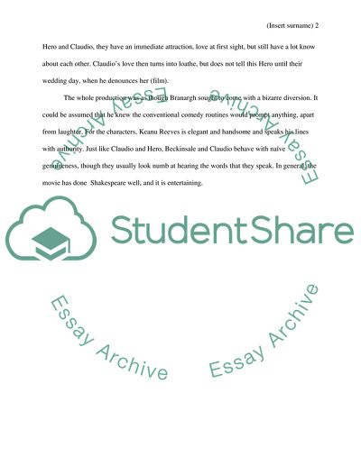 Film Review: Much Ado about Nothing