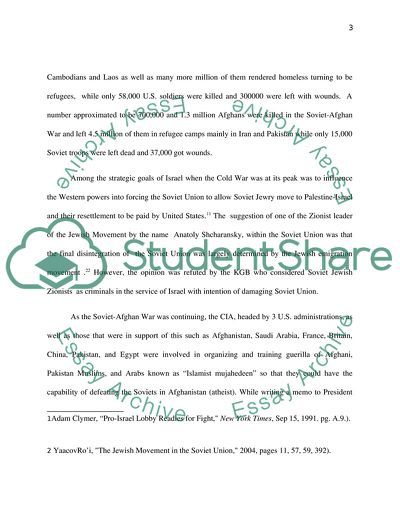 Background to the U.S. Led War in Iraq