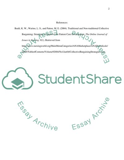 Traditional and Non-Traditional Collective Bargaining