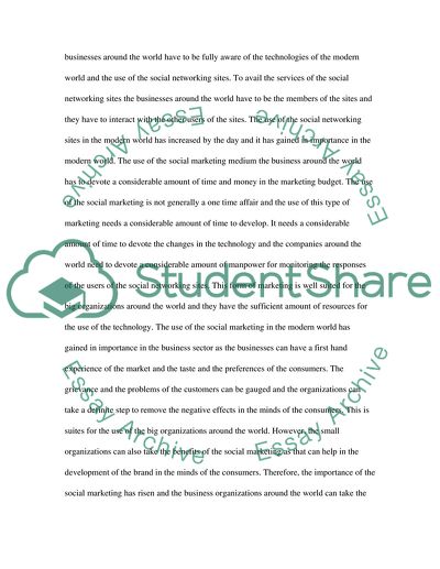 Social Media Offer of an Open Dialogue Between Brands and Consumers