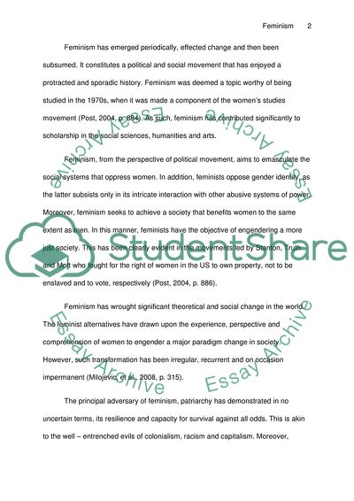 How Far Feminism Can Go