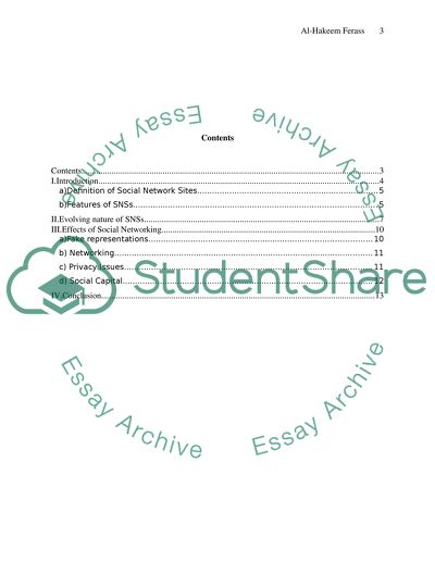 Social Networking and its Dynamics