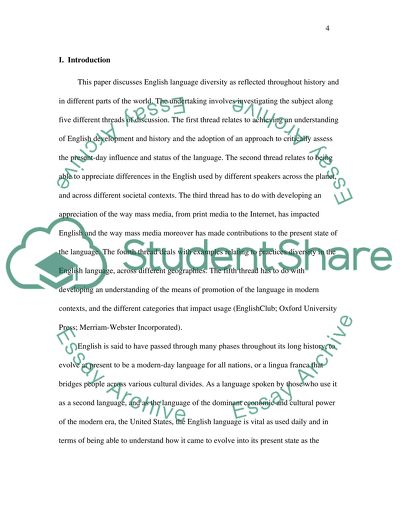 English through History and Around the World