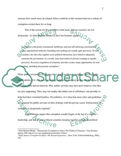 What account for the deplorable conditions on the continent of Africa