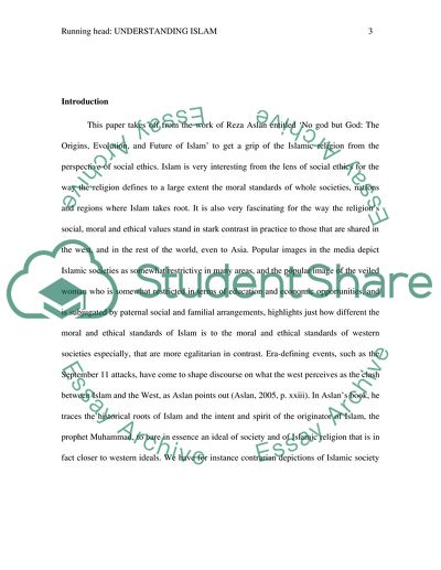 Understanding Islam- social ethics context