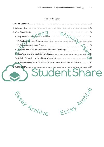 How Abolition of Slavery Contributed to Racial Thinking