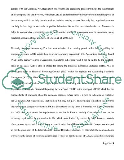 Analysing Financial Information