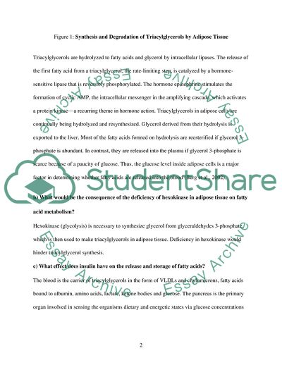 Hormonal Control of Metabolism
