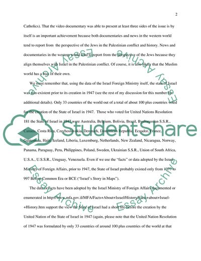 On Peter Jennings 4000-Year History of Jerusalem and Roots of Conflict in Holy Land