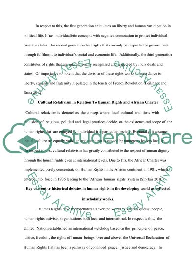 Non-government Organizations Are the True Heroes of the Changes to the African Human Rights System