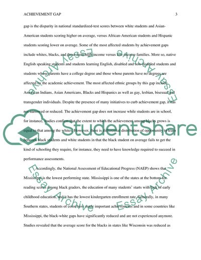 The Achievement of Disabled and Minority Students