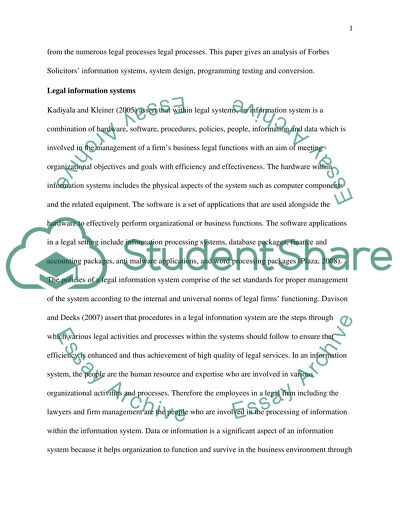 The organizational redesign with information systems