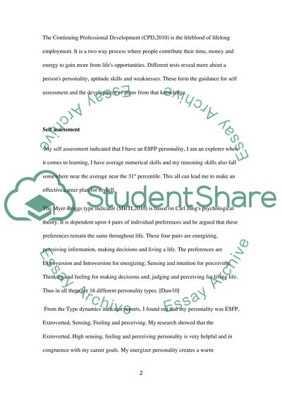 Personal and Organizational Development Portfolio