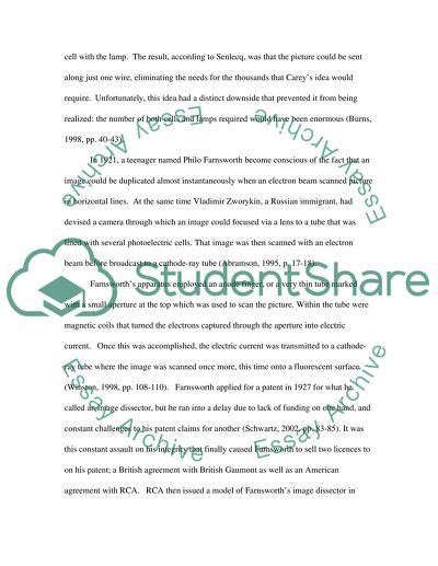 The History and Development of Television