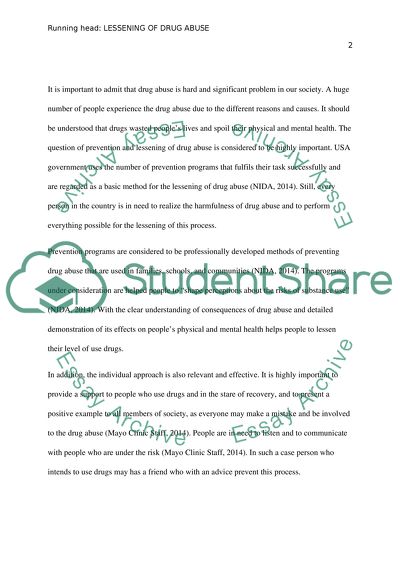 An Issue of Drug Addiction