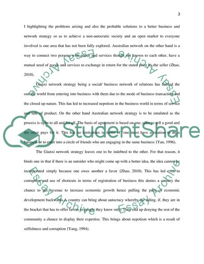 Guanxi: Social Connections and Personal Relationships