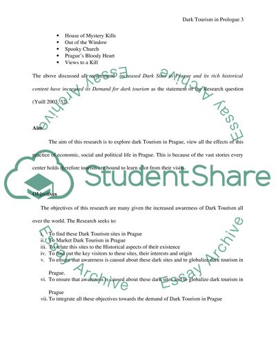 Dark Tourism in Prague