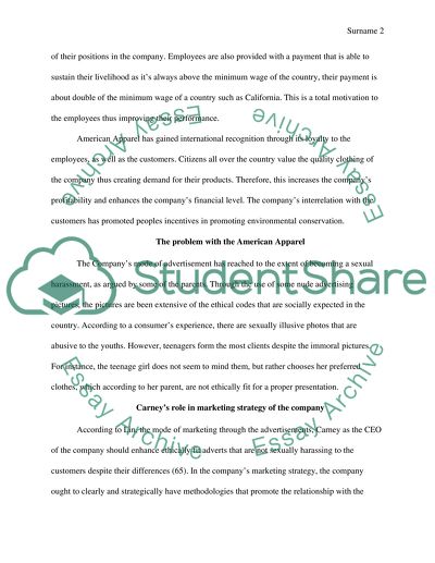 American Apparel Unwrapping Ethics