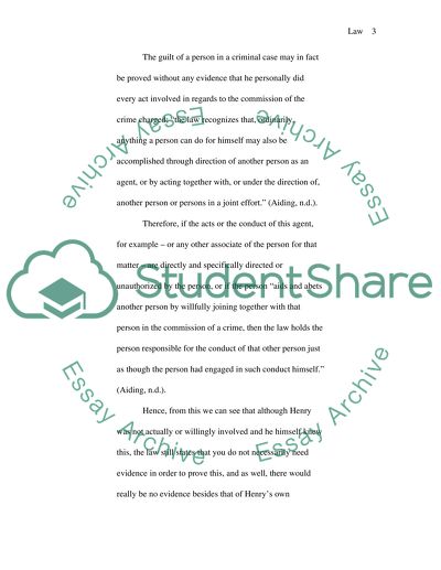 Criminal Law: assault charge