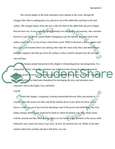 Analysis of Alices Adventures in Wonderland by Lewis Carroll