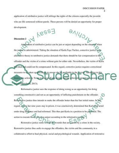 The Rule of Retributive Justice