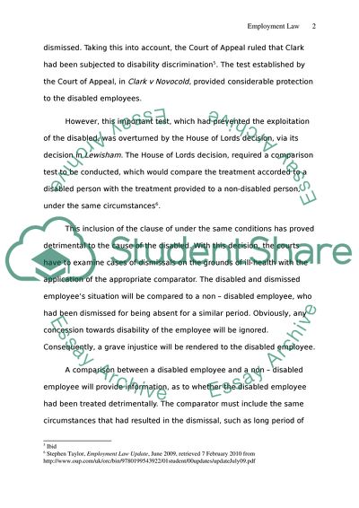 Employment Status of Vulnerable Workers