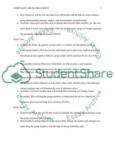 Groups and Substance Abuse Treatment