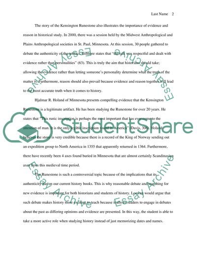 The Kensington Runestone: Fact or Fiction