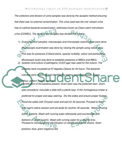 Medical Microbiology - Urinary Tract Infections