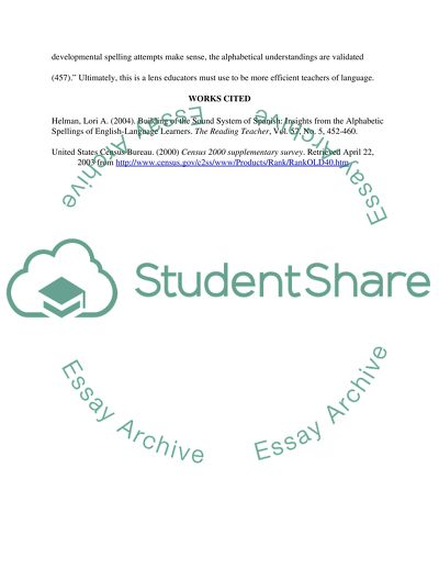 Critique of Building of the Sound System of Spanish Article by Helman