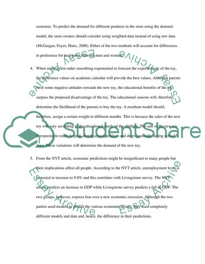 Spending Factors by Consumers