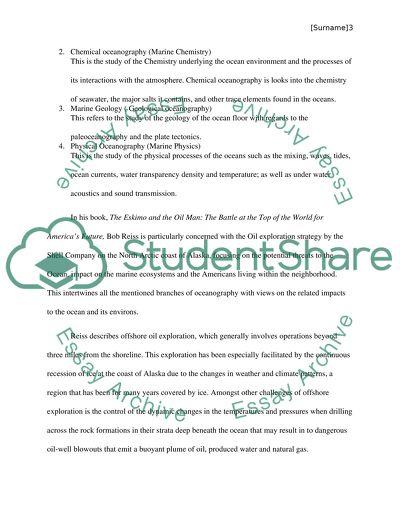 Major Issues of Oceanography