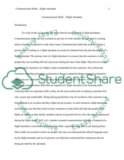 Essays on communication skills