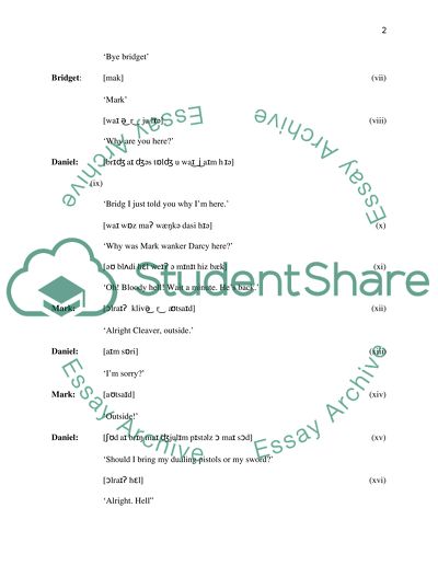 The Language in Bridget Jones Diary
