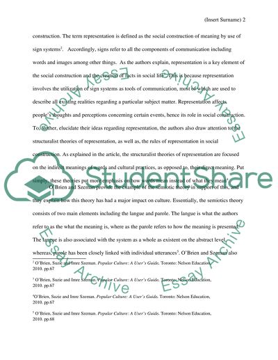 Popular Culture: A Users Guide by OBrien, Suzie, and Imre Szeman