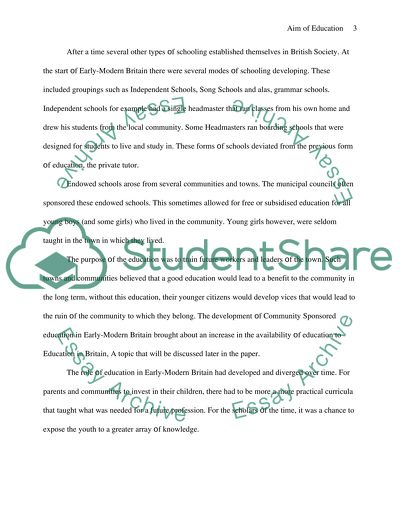 The Role f Education to a More Cultivated Youth