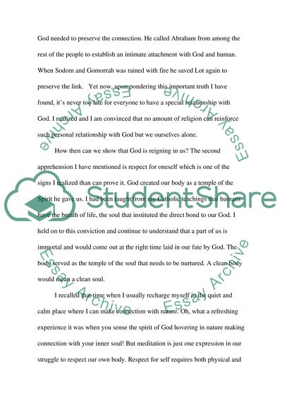 Finding God Seeking the Truth