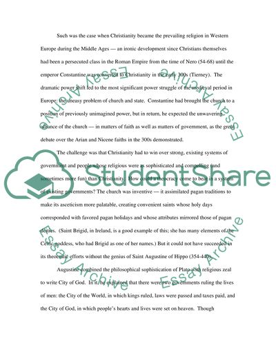 Comparison of Two Medieval Theocracies