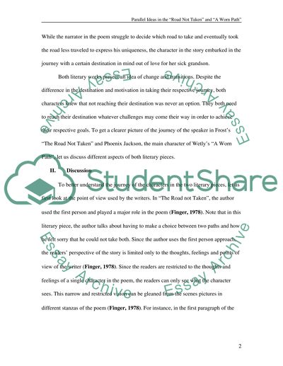 Robert Frosts The Road not Taken