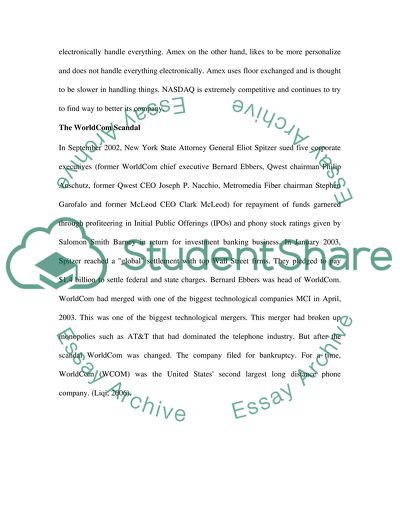 American Stock Exchange