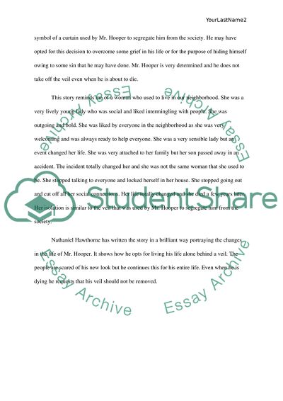 The Ministers Black Veil