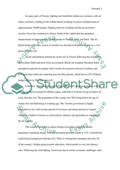 The Middle East: Yemen