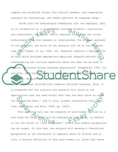 Linguistics and literature