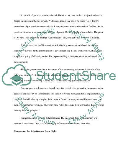 The notion of a basic right