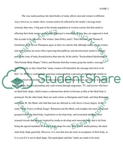 Body Dissatisfaction within Men and Females