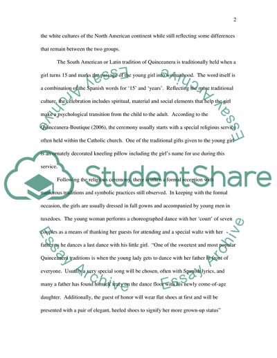 The Concept of a Coming of Age Ceremony in Different Cultures