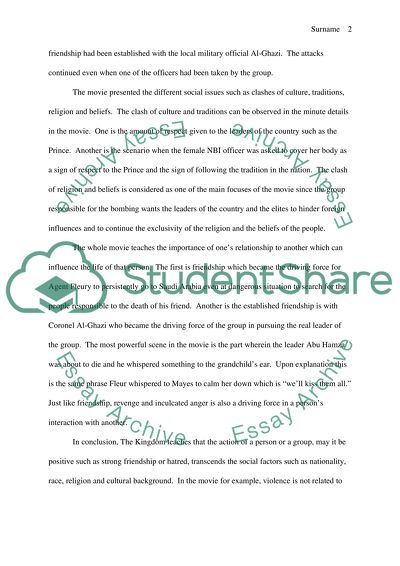 The kingdome film (2007)