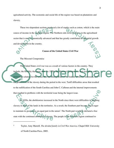 The History Of United States Civil War