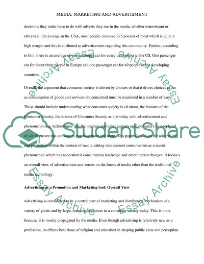 Media, marketing and advertisment