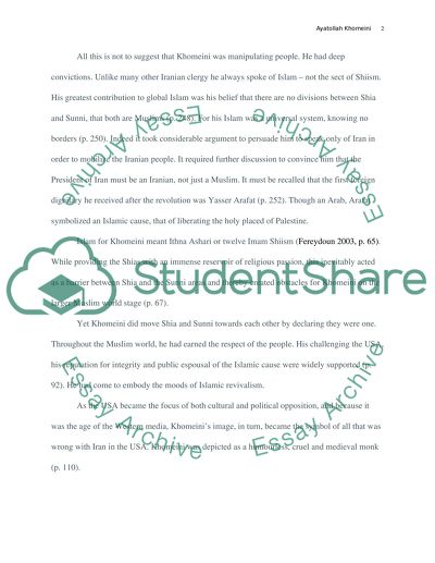 Khomeini and Persian Literature